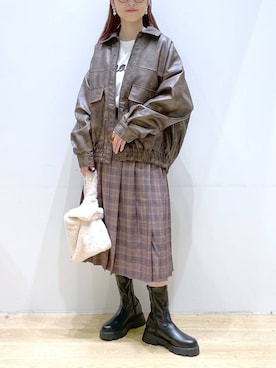 みーやん。さん（レディース・161cm）の秋コーディネート