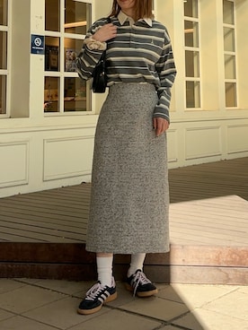 Maikaさん（レディース・163cm）の冬コーディネート