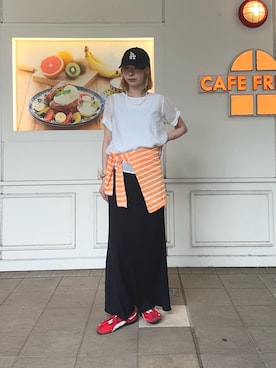 Maikaさん（レディース・163cm）の夏コーディネート