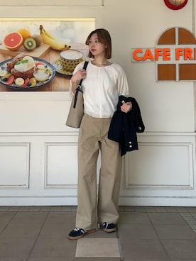 Maikaさん（レディース・163cm）の春コーディネート