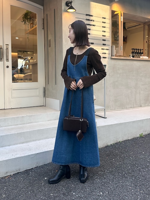 セール】デニムフレアジャンスカ（ワンピース）｜fredy emue（フレディ