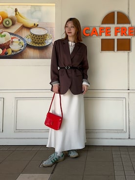 Maikaさん（レディース・163cm）の春コーディネート