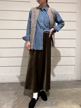 「アイテム（その他シューズ）」を使った、Maikaさん（レディース・163cm）の秋コーディネート