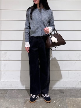 「アイテム（チャーム）」を使った、Maikaさん（レディース・163cm・20代）の秋コーディネート