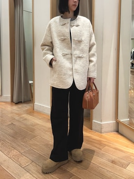 Maikaさん（レディース・163cm）の冬コーディネート