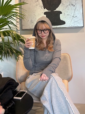 nanakaさん（レディース・158cm）の冬コーディネート