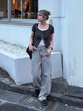 nanakaさん（レディース・158cm）の秋コーディネート