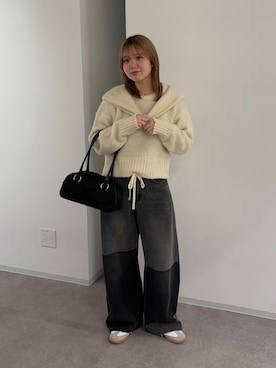 nanakaさん（レディース・158cm）の冬コーディネート