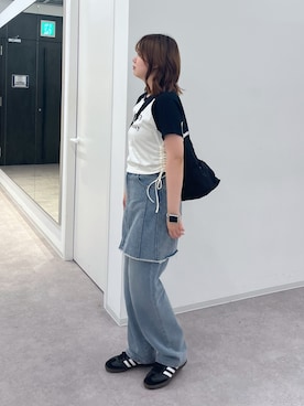 nanakaさん（レディース・158cm）の夏コーディネート