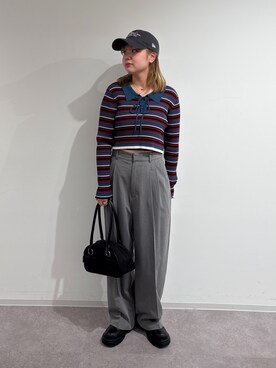 nanakaさん（レディース・158cm）の秋コーディネート