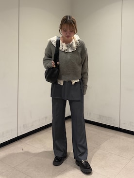 nanakaさん（レディース・158cm）の冬コーディネート