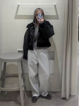 「FREE'S MART（フリーズマート）のアイテム」を使った、nanakaさん（レディース・158cm）の冬コーディネート