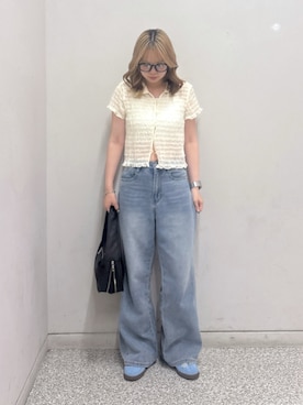 「FREE'S MART（フリーズマート）のアイテム」を使った、nanakaさん（骨格ストレート・レディース・158cm）の夏コーディネート