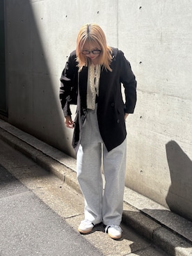 「FREE'S MART（フリーズマート）のアイテム（ジャケット/アウター）」を使った、nanakaさん（レディース・158cm）の春コーディネート