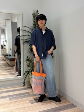 「アイテム（タンクトップ）」を使った、KOTAさん（メンズ・175cm）の春コーディネート