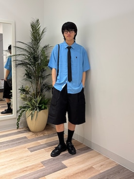 「アイテム（シャツ/ブラウス）」を使った、KOTAさん（メンズ・175cm・20代）の春コーディネート
