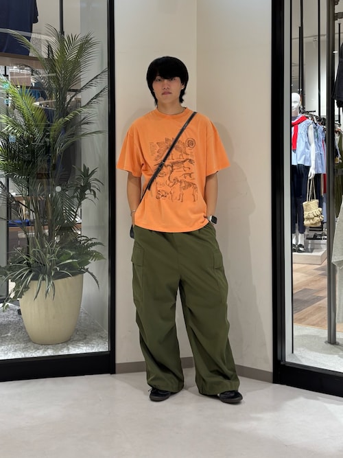 qmile カーゴパンツ NEW GENTLEMAN カーゴパンツ トレイル セミワイド ストレート