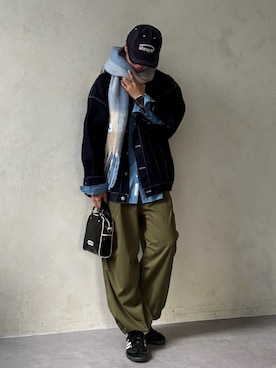 「アイテム（帽子）」を使った、KOTAさん（メンズ・175cm・20代）の冬コーディネート