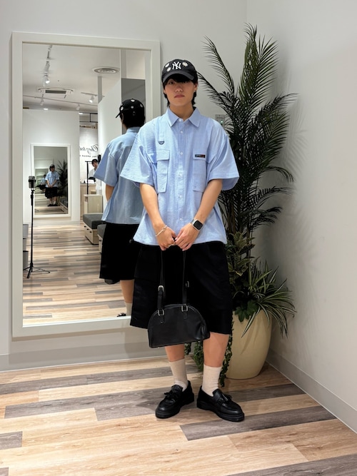 半袖チェックフィッシングシャツ（シャツ/ブラウス）｜CPCM