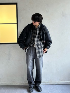 「アイテム（ブルゾン）」を使った、KOTAさん（メンズ・175cm・20代）の秋コーディネート