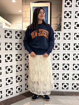 「アーバンリサーチ」｜鎌田瑞穂さん（レディース・157cm）の秋コーディネート