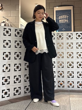 「アイテム（その他アウター）」を使った、kamachanさん（レディース・156cm）の秋コーディネート