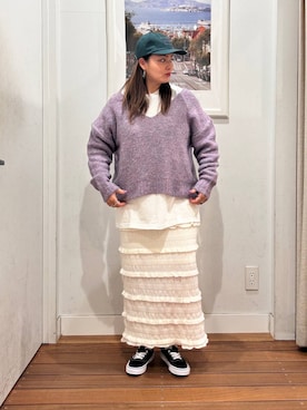 鎌田瑞穂さんのコーディネート