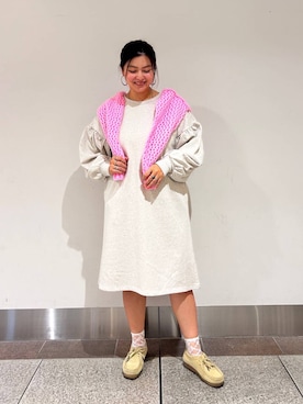 鎌田瑞穂さん（レディース・157cm）の秋コーディネート