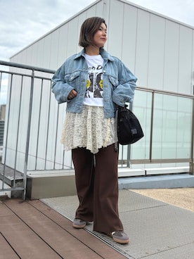 kamachanさん（レディース・156cm）の秋コーディネート