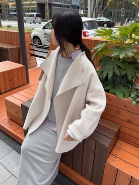 honoka ୨୧さん（レディース・166cm）の冬コーディネート