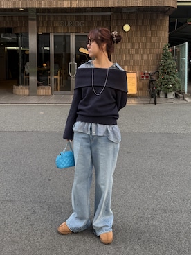 honoka ୨୧さん（レディース・166cm）の冬コーディネート