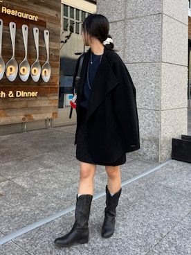 honoka ୨୧さん（レディース・166cm）の冬コーディネート