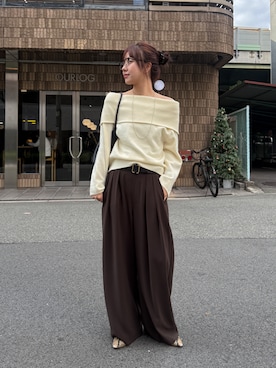 honoka ୨୧さん（レディース・166cm）の冬コーディネート