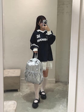 「150cm台コーデ」｜「アイテム（その他シューズ）」を使った、Sakuraさん（レディース・152cm）の秋コーディネート