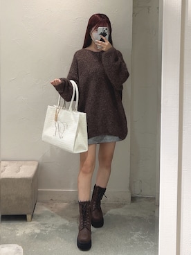 「152cm」｜「アイテム（その他シューズ）」を使った、Sakuraさん（レディース・152cm）の秋コーディネート