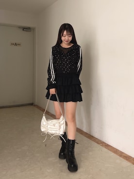 Sakuraさん（レディース・152cm）の秋コーディネート