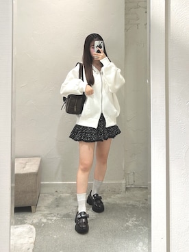 「アイテム（その他シューズ）」を使った、Sakuraさん（レディース・152cm）の冬コーディネート