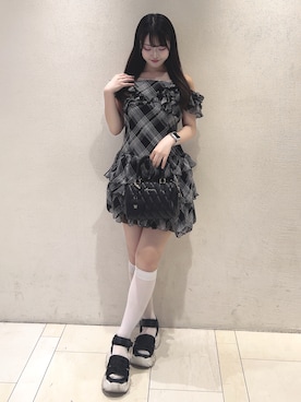 「参戦服」｜Sakuraさん（レディース・152cm）の夏コーディネート