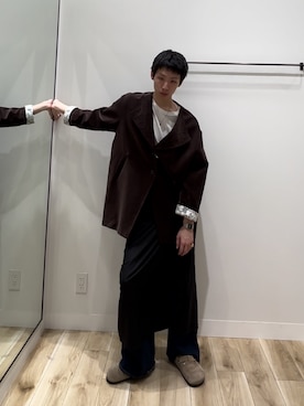 「アイテム（ジャケット/アウター）」を使った、shuyaさん（メンズ・180cm）の秋コーディネート