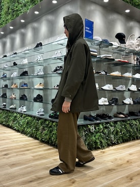 「アイテム（モッズコート）」を使った、shuyaさん（メンズ・180cm）の秋コーディネート