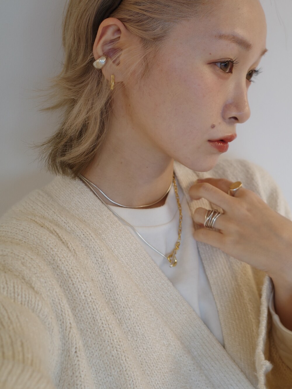 TEN.（テン）の「18KGP シマーピアス（ピアス（両耳用））」 - WEAR