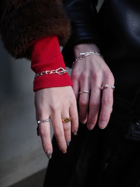 「ペアルック」｜mika  matsuzonoさん（レディース・154cm）の冬コーディネート