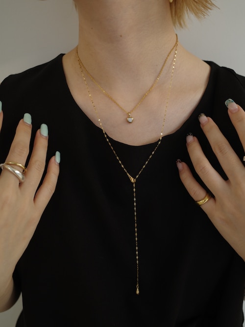 TEN. フィガロチェーンネックレス 38cm フィガロチェーンネックレス SV 38cm