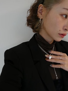 mika  matsuzonoさん（レディース・154cm）の冬コーディネート