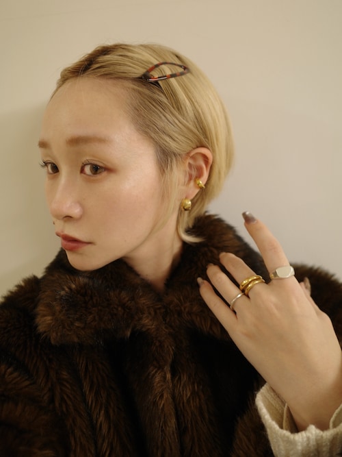 TEN. 【ZOZO限定】18KGP カシューピアス ZOZO限定】18KGP カシューピアス（ピアス（両耳用））｜TEN