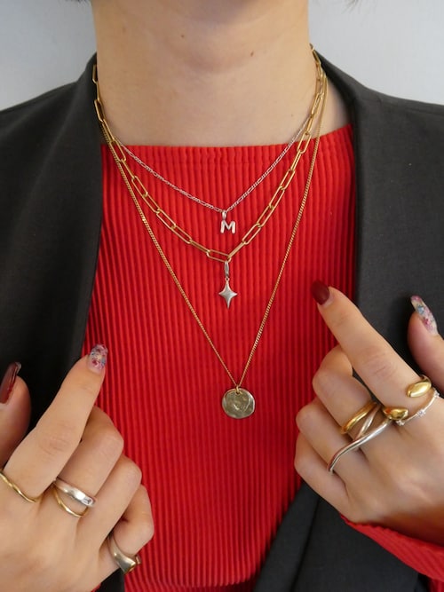 18KGP レクトチェーンネックレス（ネックレス）｜TEN.（テン）の