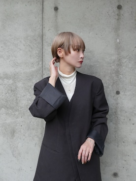 「アイテム（チャーム）」を使った、mika  matsuzonoさん（レディース・154cm）の秋コーディネート