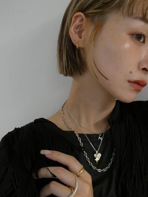 TEN. SILVER925 フィガロチェーンネックレス 38cm TEN. ネックレス SILVER925 フィガロチェーンネックレス 38cm