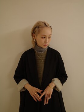 mika  matsuzonoさん（レディース・154cm）の冬コーディネート