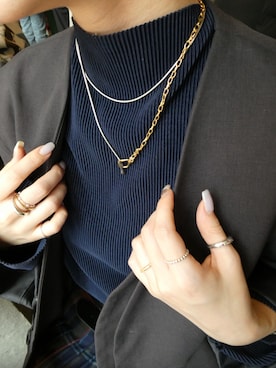 mika  matsuzonoさん（レディース・154cm）の冬コーディネート